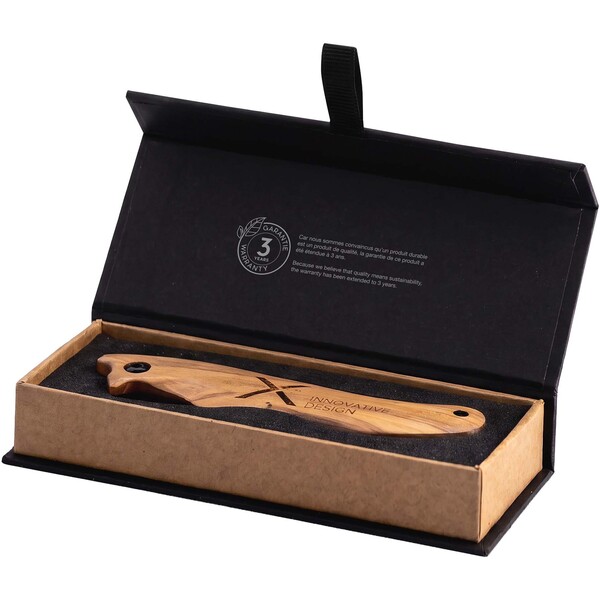 SCX.design T33 Klappmesser aus Olivenholz