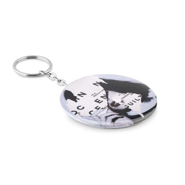 Key ring with bottle opener Pin Flask