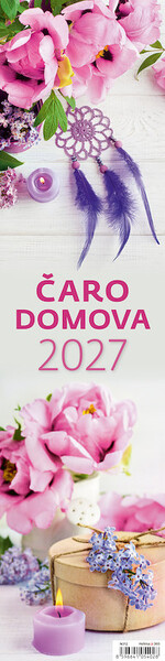 Plánovací nástěnný kalendář Čaro domova - viazanka 2027