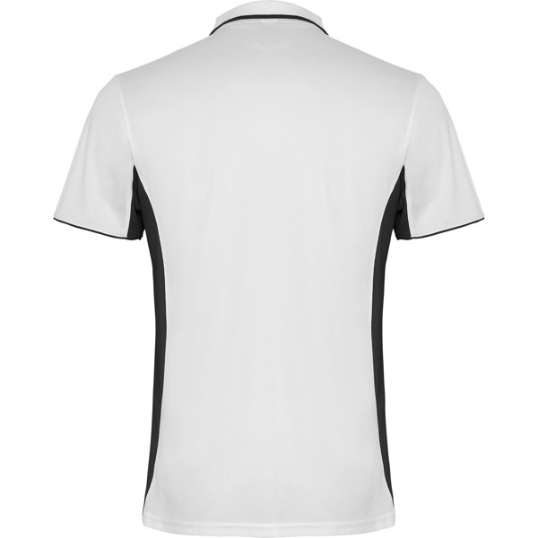Montmelo Polo Shirt - White/Black / M