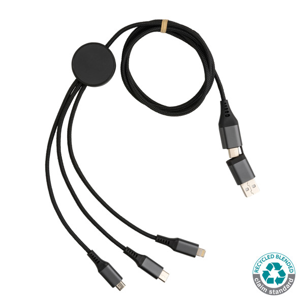 Terra kabel 6-u-1 120 cm 60W od RCS recikliranog aluminija