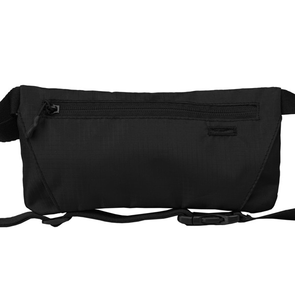 Orlando - rPET Waist Bag - Black / Heat transfer