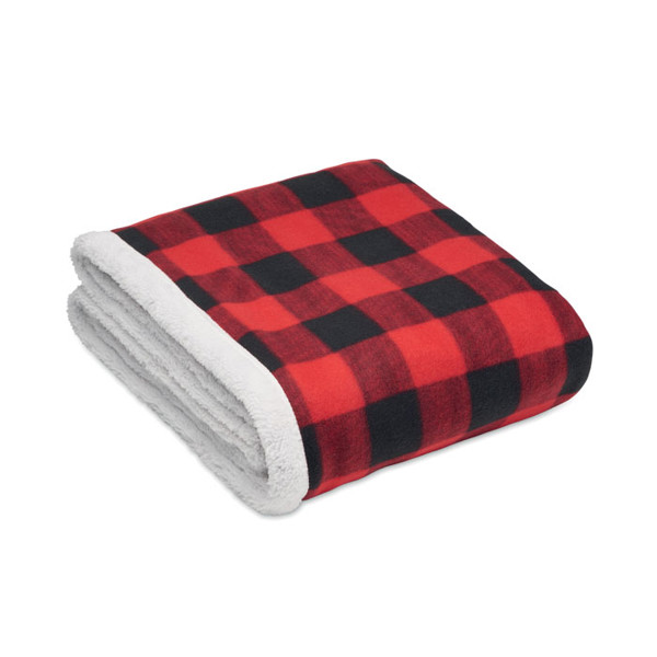 Shermatt fleece blanket 150x120 cm, RPET 180g/m²