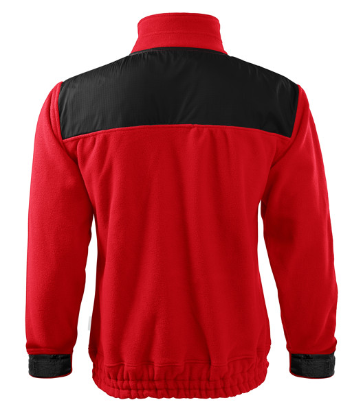 Fleece Unisex Rimeck® Jacket Hi-Q - Červená 07 (Brand Label) / M