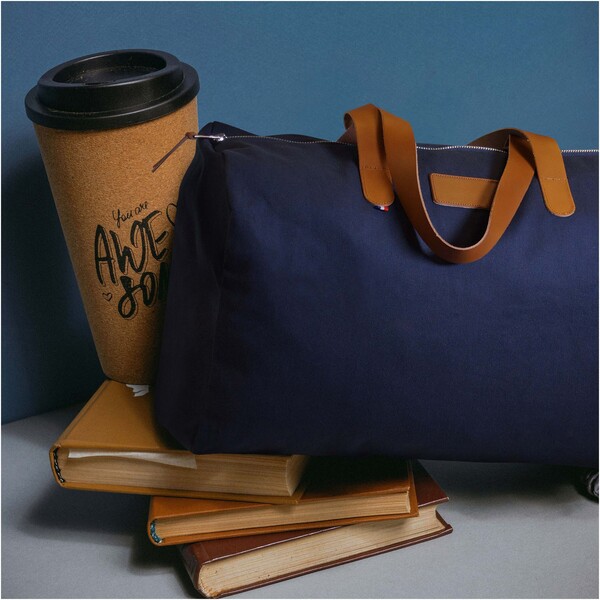 Citizen Green Rondeau organic cotton travel bag - Navy