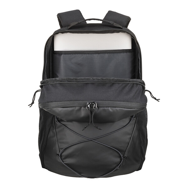 Laptop Backpack (15") In 600D Polyester - Black
