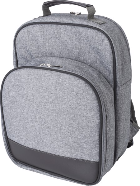 Sac à dos pique-nique en polycanvas Jolie - Grey