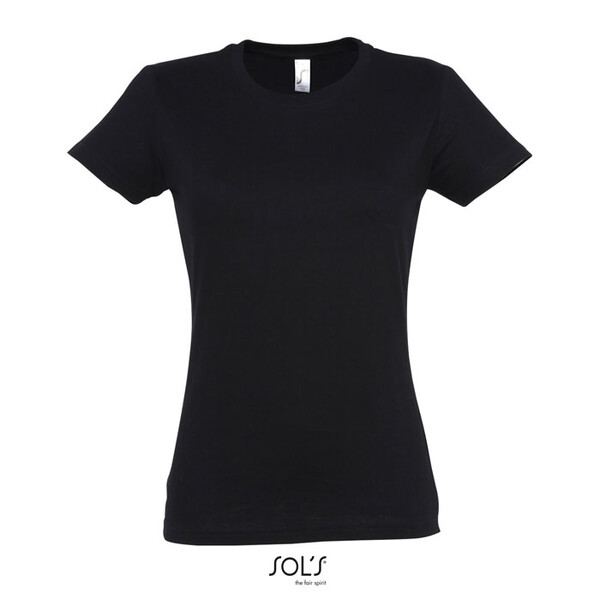 IMPERIAL WOMEN T-shirt 190g - Preto ProfundoM