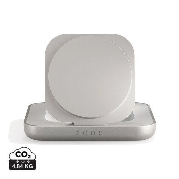 ZENS Chargeur magnétique de table de nuit - Blanc