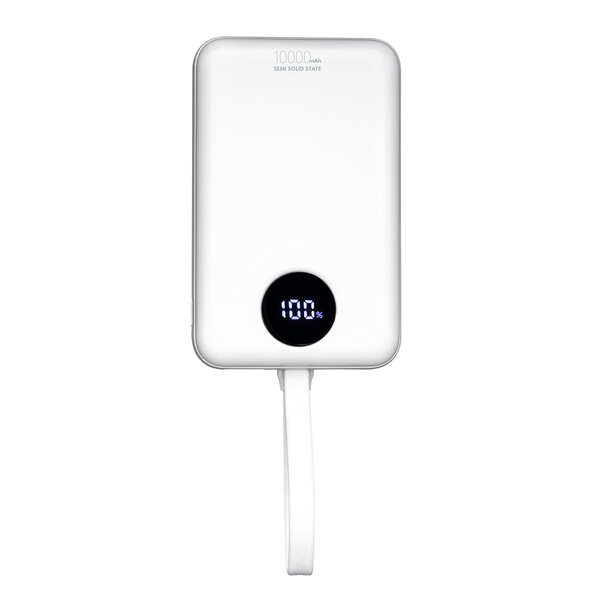 Powerbank sans fil magnétique 15W WATTRON PLUS X - blanc