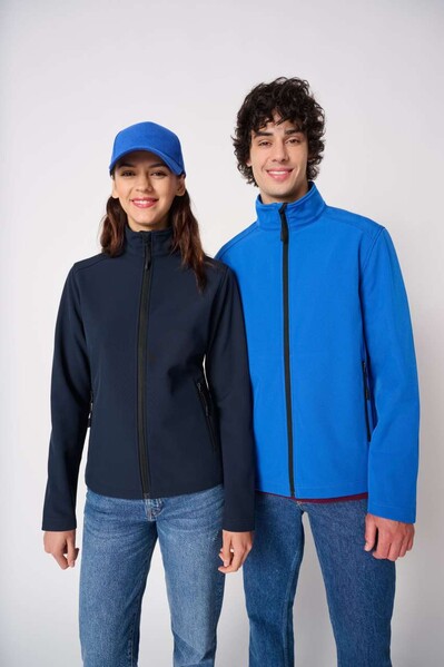 Ladies' Basic Softshell Jacket - Ideal Dark Grey / 3XL