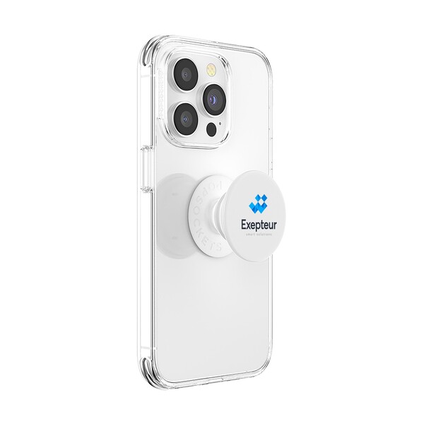 PopSockets® phone holder PopGrip 2.0 - white