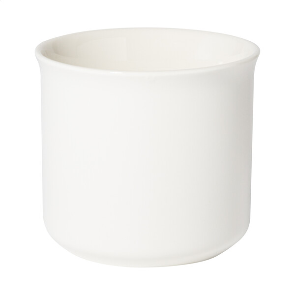 Matte Vintage Mug Woodstock Flat - White