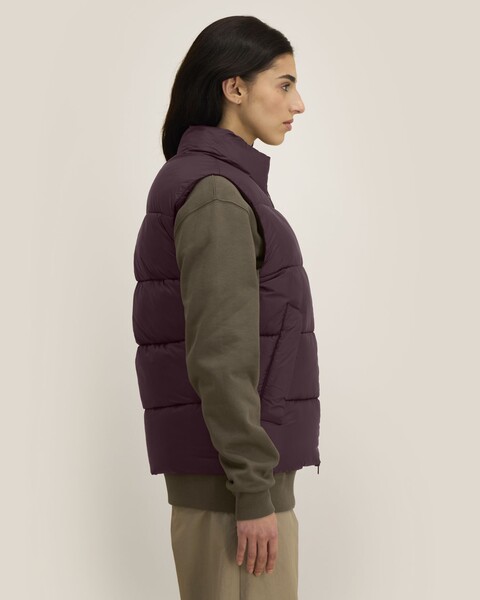 Puffer Gilet 2.0 - Red Brown / XL