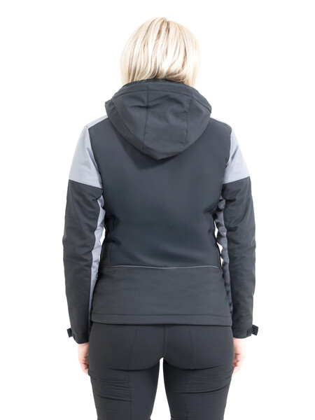 Prime Padded Softshell Lady Black/Anthra XS