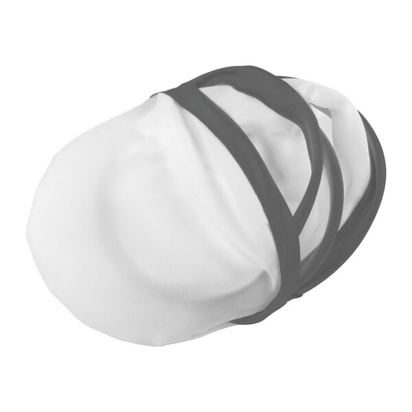 Foldable frisbee with a polyester case - White