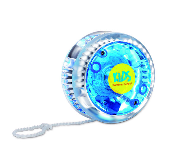 Jo-Jo mit Licht Flashyo - Blau