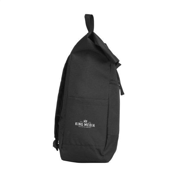 Nolan Recycled RPET backpack - Grey