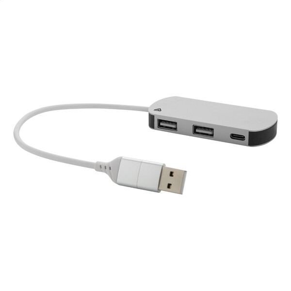 Port USB Raluhub - Argenté