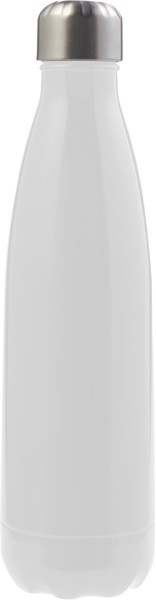 Stainless steel double walled flask - White