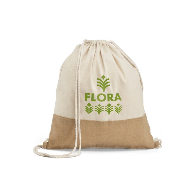 SABLON. 100% pamučna torba sa vezicama (160 g/m²)