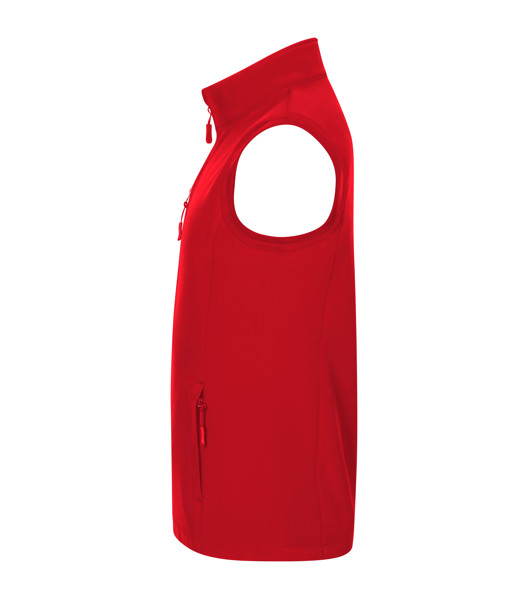 Softshellová Vesta Pánska Malfini® Trail - Červená / 3XL