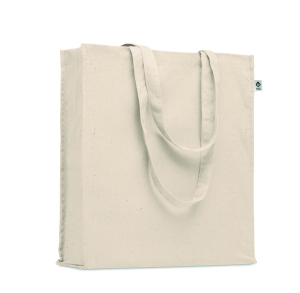 Bombažna nakupovalna torba Bente, 220 g/m², 38x42x9 cm
