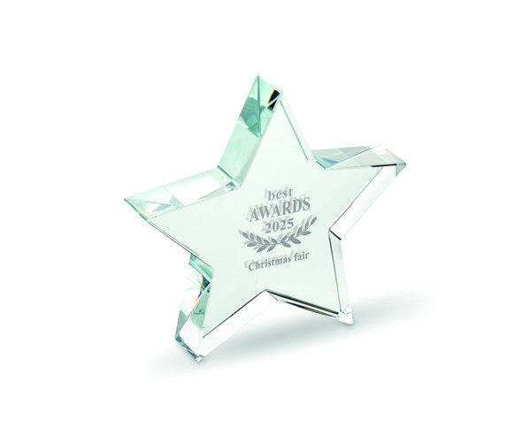 Glass star award Starward