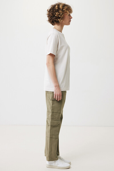 Tričko Iqoniq Kakadu relaxed fit z recykl. bavlny - Ivory White / XS
