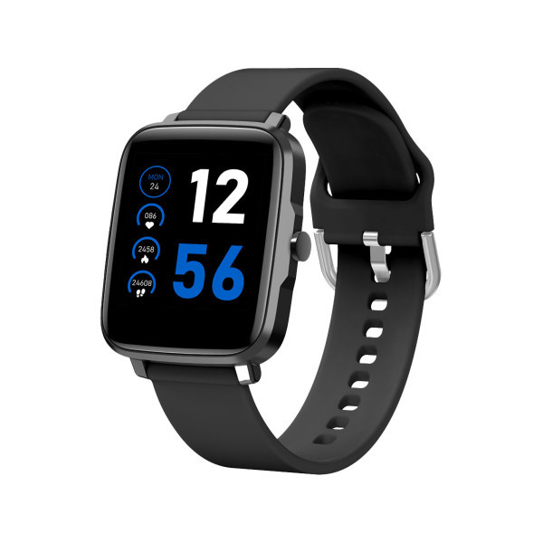 OTCHI - MONTRE CONNECTEE NOIRE AVEC UN ECRAN TACTILE 1,85"