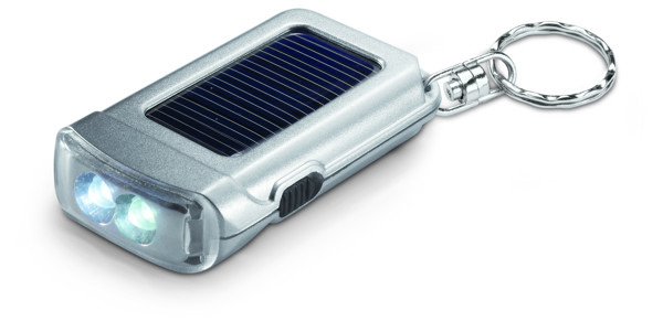 Porta-chaves com lanterna solar Ringal