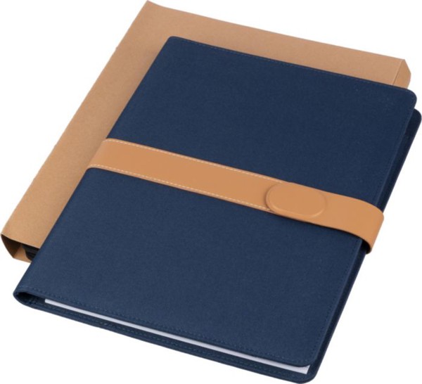 Porta documentos rPET dobrável A4 Sven - Black