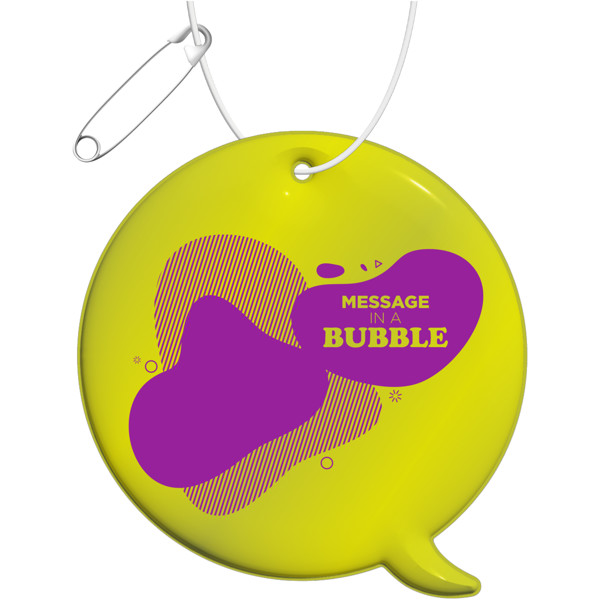Pendente refletor de TPU de aviso RFX™ - Amarelo neón