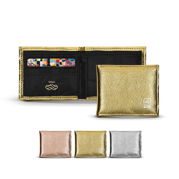 ANTI RFDI CARD HOLDER WALLET - Argente / 