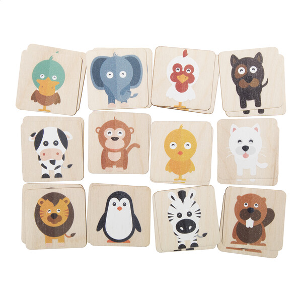 Jeu de memory Immermor, animaux - Naturelle