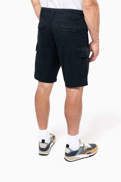 Multipocket Bermuda Shorts - Dark Grey / 54