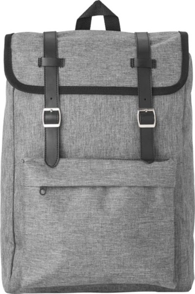 Mochila em poliéster (210D) Genevieve - Grey