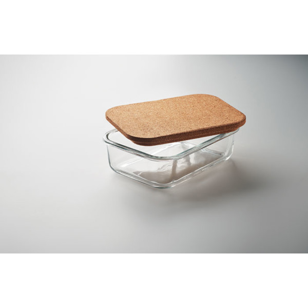 Glass lunchbox & pp lid 900ml Praga lunchbox