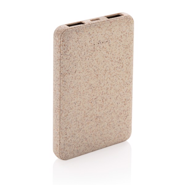 XD - Wheat Straw 5.000 mAh Pocket Powerbank