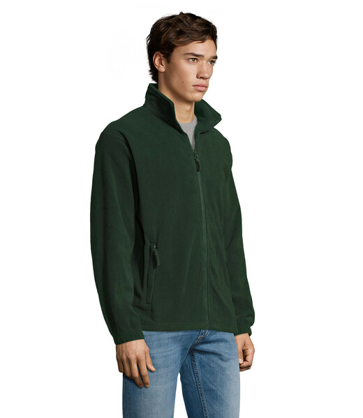 NORTH casaco polar homem - VerdeXXL