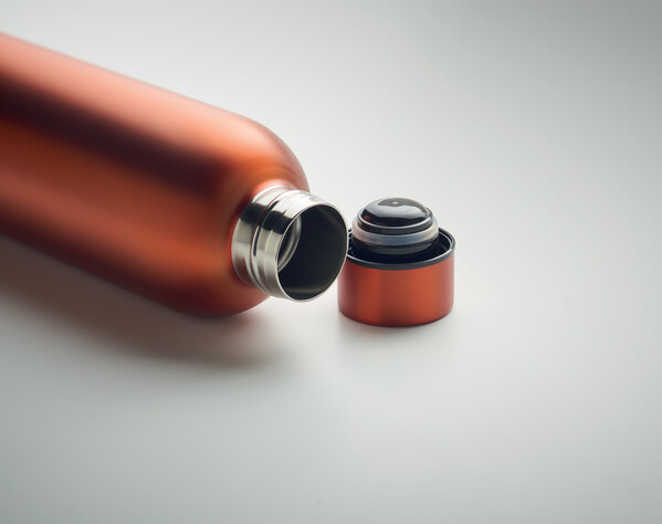 Bottiglia in acciaio inox Athena - Arancio