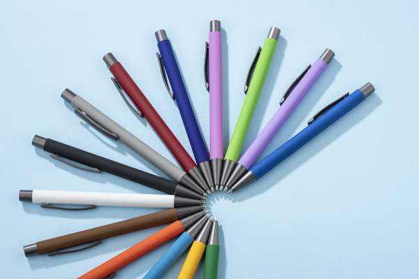 Ball pen GOMA black refill - white