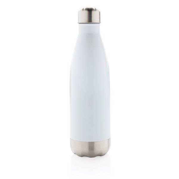 Vakuumisolierte Stainless Steel Flasche - Weiß