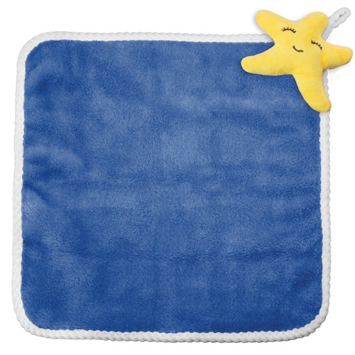 SET OF 12 TOWELS WITH MARINE DESIGN “BLUE SEA”