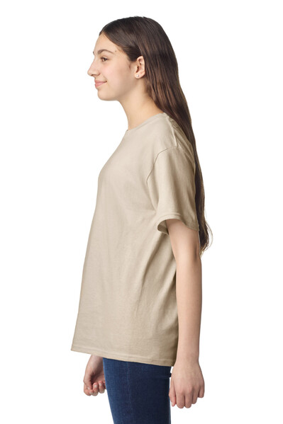 Light Cotton Youth T-Shirt - Sport Grey / M