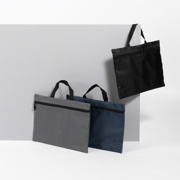 Impact Aware document bag rPET, 400x300 mm - Black
