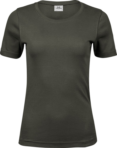 Ladies' Interlock T-Shirt Tee Jays | TJ 580 - Deep Green / 3XL