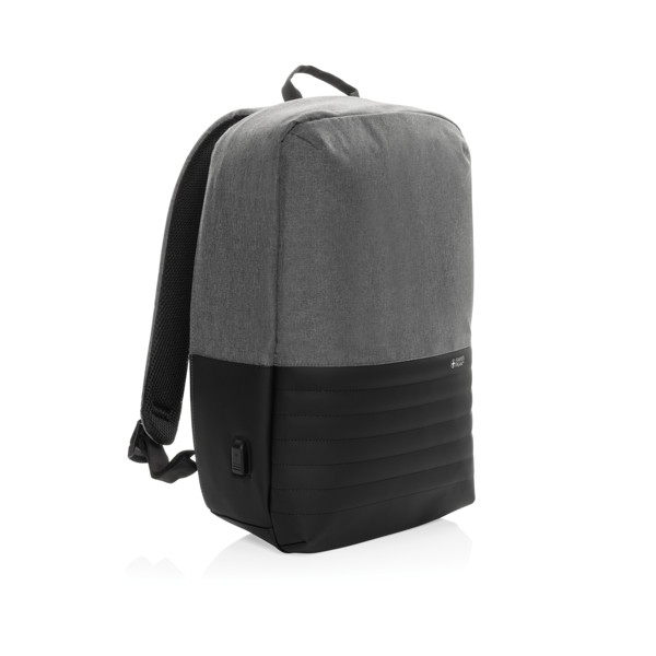 Swiss Peak backpack 15.6'', RFID, USB-C port - Grey
