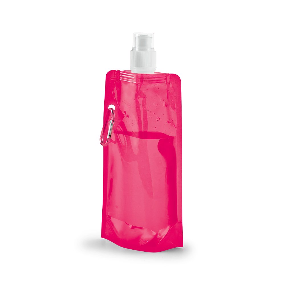 KWILL. Foldable bottle 460 ml - Pink
