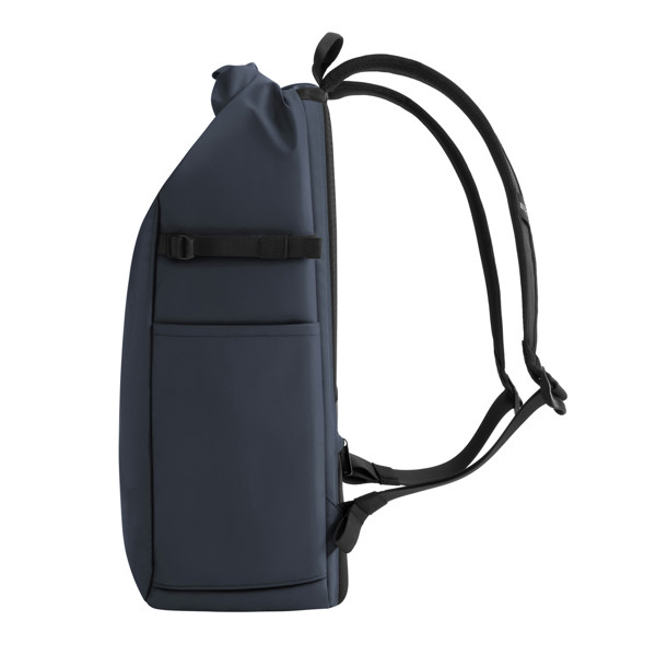 Sac à dos antivol et étanche Urban - Bleu Marine / Noir